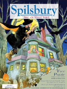 Catalog cover for the Fall 2012 issue of Spilsbury